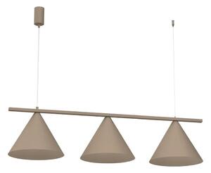 Lampadario a sospensione con cavo CAPITAL 3xGX53/15W/230V, beige