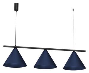 Lampadario a cavo CAPITAL 3xGX53/15W/230V blu