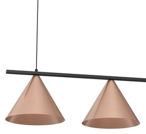 Lampadario a sospensione su cavo CAPITAL 3xGX53/15W/230V oro rosa