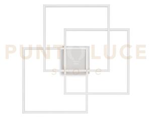 Frame plaoniera quadrati led 2700k 33w 4000 lm bianco 53,3cm
