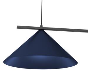 Lampada a sospensione con cavo CAPITAL 2xGX53/15W/230V blu