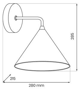 Lampada da parete CAPITAL 1xGX53/15W/230V bianca