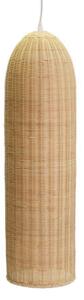 Lampadario rattan naturale con attacco cmø20h77