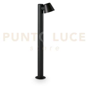 Gas paletto estreno ip43 1 luce attacco gu10 nero