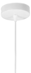 Lampadario a sospensione con cavo BOHO 1xE27/60W/230V diam. 40 cm crema/iuta