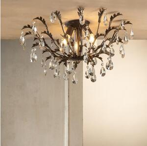 ONLI - Plafoniera TERESA 3xE14/6W/230V bronzo