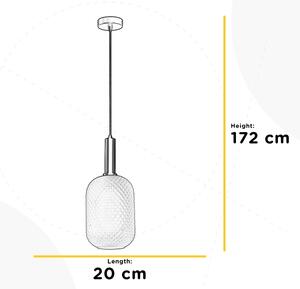 ONLI - Lampada a sospensione con cavo PIGNA 1xE27/15W/230V