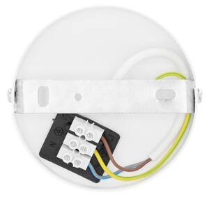 Plafoniera NATIA 1xE27/60W/230V diam. 45 cm bianco/marrone