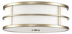 Feiss FE-FUSION-F-PNBR - Plafoniera FUSION 3xE27/40W/230V diam. 34,3 cm, dorata