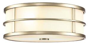 Feiss FE-FUSION-F-PNBR - Plafoniera FUSION 3xE27/40W/230V diam. 34,3 cm, dorata