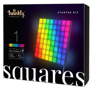 Twinkly TWQ064STW-01-BUSB - LED RGB Panel SQUARES 64xLED 16x16 cm Wi-Fi