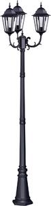 Lampada da giardino a forma di lampione dorato Kaja LOZANA K-7006A2/3 NERO