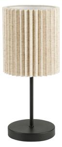 Brilagi - Lampada da tavolo NORDIC WAVE 1xE27/15W/230V lino/nero