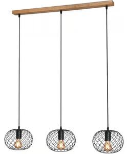 Brilo 4037-035 - Lampadario a sospensione con cavo WINKI 3xE27/40W/230V