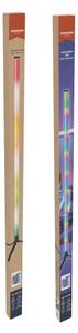Grundig - Lampada da terra dimmerabile LED RGBW, 10W/5V, nera + telecomando