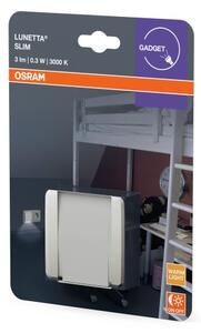 Osram - Luce notturna LED con sensore crepuscolare LUNETTA LED/0,3W/230V bianco