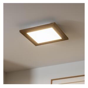 Brilagi - Plafoniera LED SLIMFRAME WOOD LED/25W/230V 34x34 cm marrone