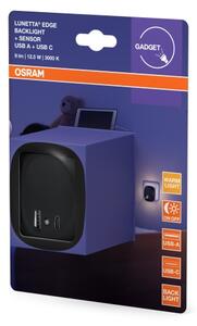 Osram - Lampada notturna LED da spina con sensore e porta USB LUNETTA LED/12,5W/230V