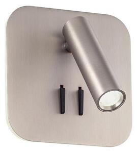 Redo 01-2978 - Lampada da parete LED QUDA LED/6W/230V + LED/3W CRI 90 cromata
