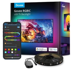 Govee - Retroilluminazione LED SMART per TV 55-65" RGBIC Wi-Fi