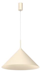 Lampadario a sospensione con cavo CAPITAL 1xGX53/15W/230V diametro 46 cm colore crema