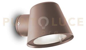 Gas applique estreno ip43 1 luce attacco gu10 coffee