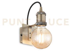 Frida applique in metallo brunito 1 luce attacci e27