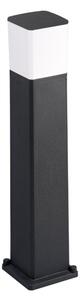 Lampioncino esterno top light como pa80 nero e27 led resina - Top Light
