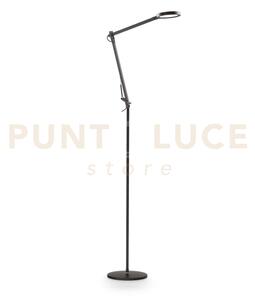 Futura lampada da terra orientabile nera dimmerabile led 4000 k 12