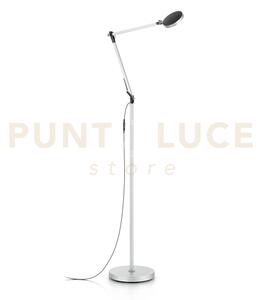 Futura lampada da terra orientabile alluminio dimmerabile led 4000 