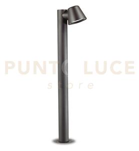 Gas paletto estreno ip43 1 luce attacco gu10 antracite