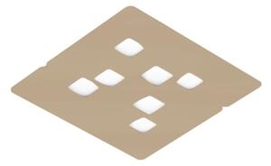 Plafoniera moderna gea luce giselle pg gx53 led alluminio metacrilato - Gea Luce
