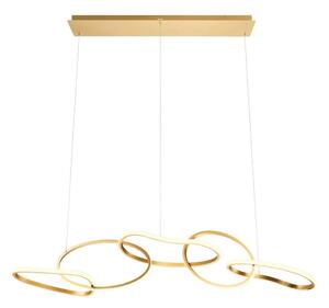 Redo 01-3392 - Lampadario LED dimmerabile a cavo BIAS LED/120W/230V dorato