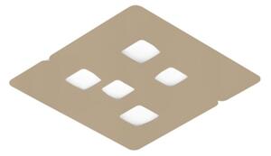 Plafoniera moderna gea luce giselle pm fgipt2 gx53 led alluminio metacrilato - Gea Luce