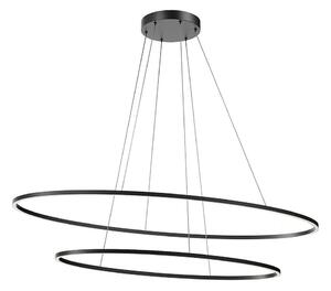 Redo 01-3343 - Lampadario sospeso dimmerabile a cavo LEO LED/115W/230V nero