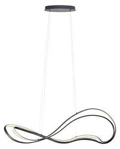 Redo 01-3599 - Lampadario LED dimmerabile a sospensione con cavo TEMPEST LED/58W/230V nero