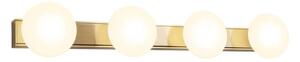 Redo 01-4310 - Plafoniera LED da soffitto per bagno OVUM 4xLED/5W/230V IP44 ottone