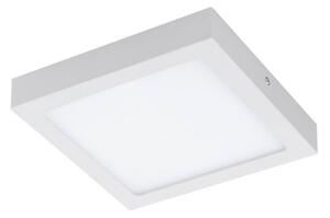 Eglo 33316 - Plafoniera LED RGBW dimmerabile FUEVA-C LED/15,6W/230V 22,5x22,5cm bianca