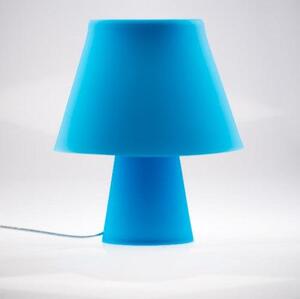 Lampada da tavolo Sompex Design Deko Numen blu, realizzata in silicone – forma regolabile. Attacco: E27. Quantità: 1. Potenza massima: 46 W. Lampadina: non inclusa. Dimmerabile: sì