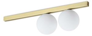 Lampada Da Soffitto Binomio Pl2 Ottone Ideal-Lux