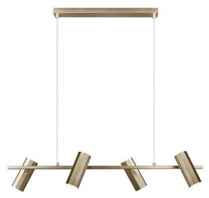 Nordlux - Lampadario a sospensione su cavo ALANIS 4xGU10/15W/230V ottone