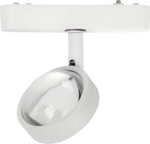 Lindby Faretto LED 48 V Lumaro, bianco, Ø 7,3 cm, alluminio, dimmerabile