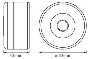 Osram - Lampada LED orientativa dimmerabile DOT-IT LED/0,45W/5V