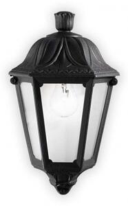 Lampada Da Parete Dafne Ap1 Small Nero Ideal-Lux