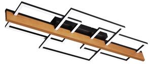 Plafoniera LED LARYSA LED/35W/230V 35x90 cm, finitura pino