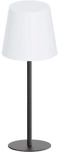 Lampada da tavolo dimmerabile a sfioramento LED RGB LUCIA LED/2W/5V 3600 mAh IP44 nero