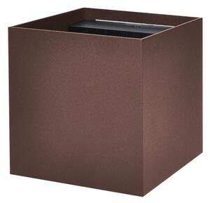 Brilagi - Applique da esterno CUBE LED/6W/230V marrone IP54