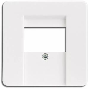 Piastra centrale Elso per presa TAE a 3 vie FASHION/RIVA/SCALA bianco puro 226014