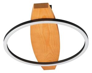 Plafoniera a LED MELISA, 12 W/230 V, 30x40 cm, finitura pino