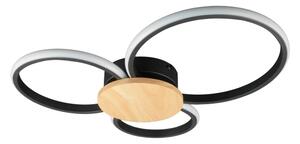 Plafoniera LED SABINA LED/38W/230V legno di caucciù